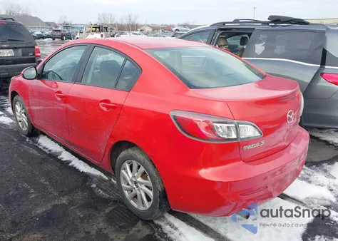 2013 Mazda Mazda3 I Touring из США, поврежденный, VIN JM1BL1V74D1818309